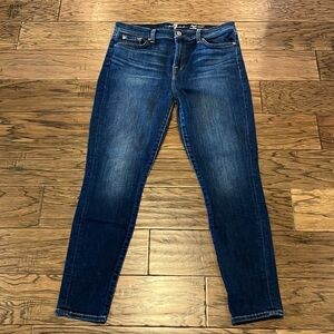 7 For All Mankind High Waist Ankle Gwenevere Size 32
